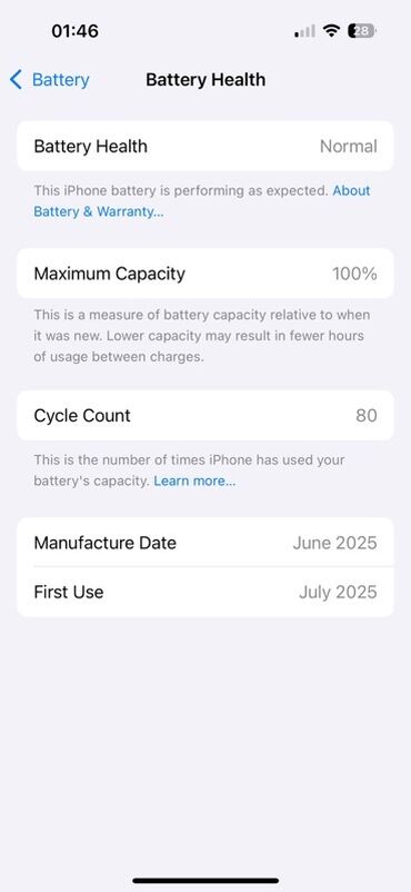 Информатика: IPhone 16, 256 ГБ, Deep Purple, С документами