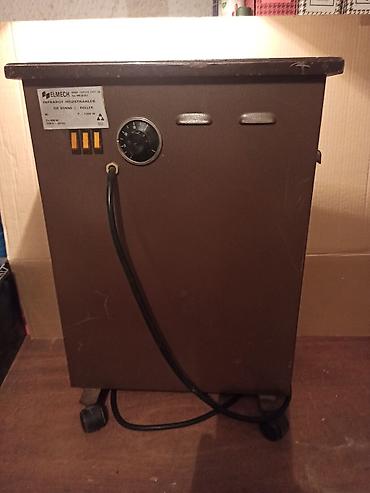 Kaloriferi: Mala kvarcna peć snage 1200W (3 x 400W) sa termostatom. Potpuno — 7