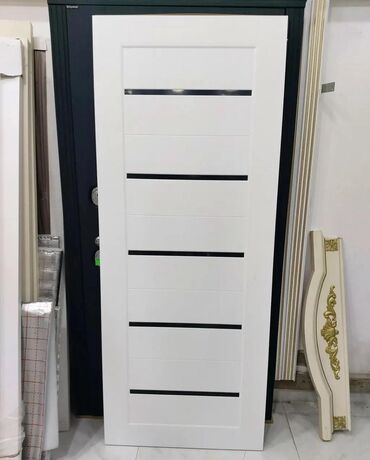 Otaq qapıları: Qonaq otağı üçün Yeni Otaq qapısı 90x205 sm Çərçivə ilə, Zəmanətli, Ödənişli quraşdırma, Pulsuz çatdırılma — 10