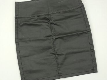 czarne spódnice z guzikami: Spódnica, S, stan - Bardzo dobry