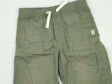 białe spodnie chłopięce 140: 3/4 Children's pants H&M, 10 years, Cotton, condition - Good