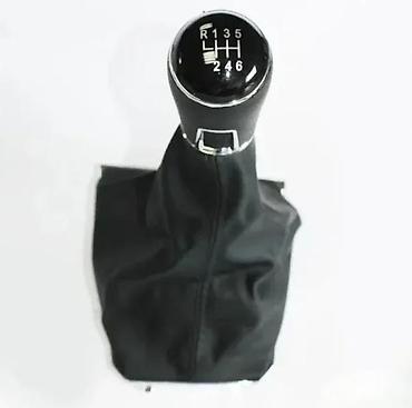 Tuning oprema: Ručica menjača sa manžetnom – 6 brzina + rikverc (R-1-3-5 gore levo; — 4