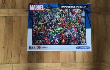 usaqlar ucun masin: Marvel puzzle 1000 eded hissesi var teptezedir