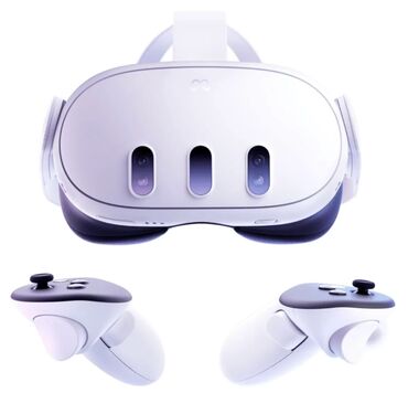Video oyunlar üçün aksesuarlar: Meta Oculus Quest 3 VR 512GB dəsti Xüsusiyyətlər: - Tam müstəqil VR — 1