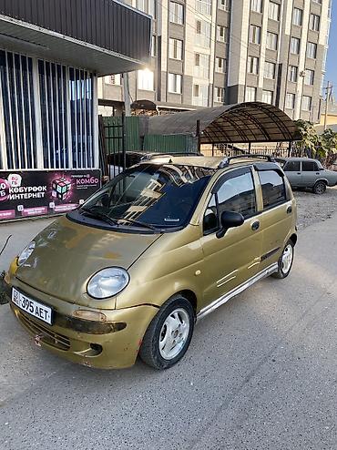 devo matiz: Daewoo Matiz: 1999 г., 0.8 л, Механика, Бензин, Хэтчбэк — 2