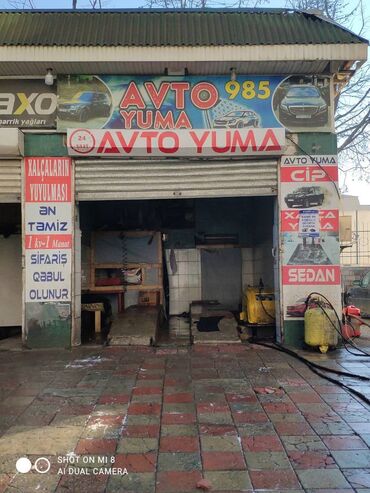 Digər kommersiya daşınmaz əmlakı: Həzi Aslanov metrosunun yaxınlığında yol kənarı olan,moyka (1boksdu) — 1