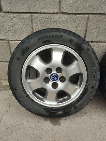 электромопед бу: Колеса в сборе 205 / 60 / R 16, Зима, Комплект, Легковые, Литые, отверстий - 5