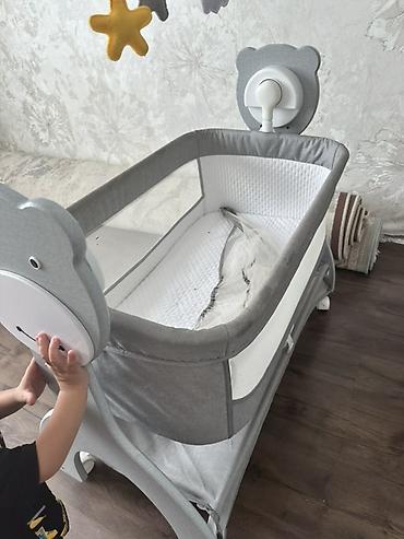 baby brezza: Детская колыбель-люлька серого цвета - Тип — 3