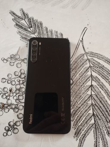 Xiaomi: Xiaomi Redmi Note 8, 64 GB, rəng - Qara, 
 Barmaq izi