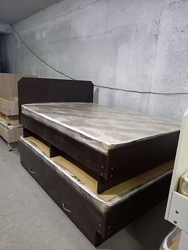 Двуспальные кровати: Двуспальная кровать, Новый, С матрасом, длина - 190 см — 5