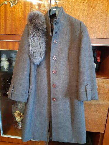 зимнее пальто женское: Пальто, Драп, По колено, S (EU 36)