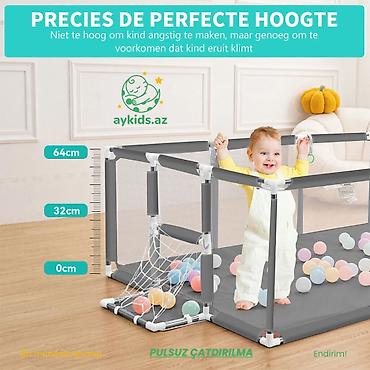 oyun manej: 👶🛝 Böyük Ölçülü Uşaq Oyun Maneji – Təhlükəsiz Oyun Məkanı Körpənizin — 6