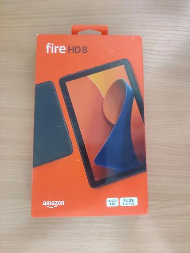 fire: Планшет, Amazon, память 64 ГБ, 7" - 8", Wi-Fi, Новый, Классический цвет - Черный — 1