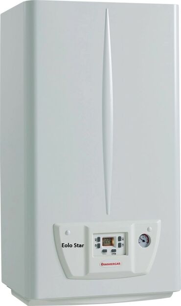 комби радиатор: Immergas Eolo Star divar tipli qaz kombisi - İki konturlu sistem: həm