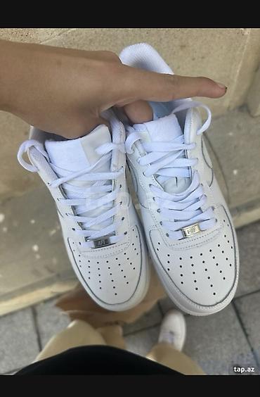 nike air force 1: Məhsul: Ağ rəngli Nike Air Force 1 Low kişi idman ayaqqabısı — 3