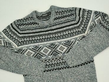 personalizowane ubrania: Peacocks, Sweter for men, size S