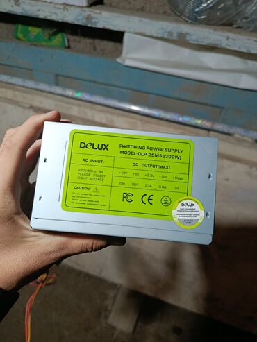процессор intel celeron processor g1620: Блок питания, Б/у, Delux, 300 Вт, 300 Вт