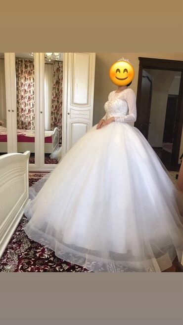 свадебные платья бишкек дордой: 25тыс сом аренда платье!