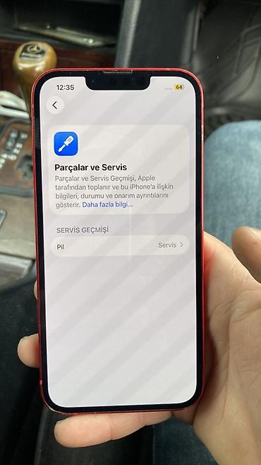 ikinci el pitiminutka: IPhone 13, Qırmızı, Face ID — 4