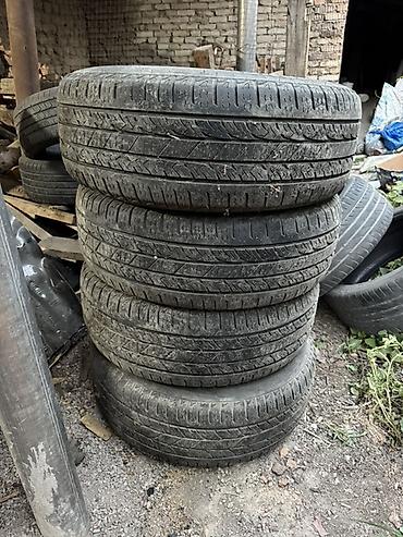 Транспорт: Шины 265 / 65 / R 17, Всесезонная, Б/у, Комплект, Внедорожные (АТ/МТ), Корея, Roadstone — 1