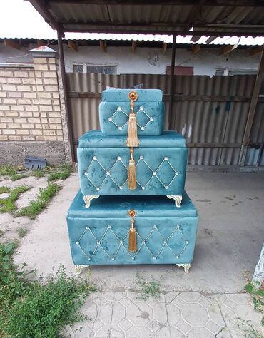 Сундуки: Сундук, Новый, Для приданого невесты, Другой тип, Бесплатная доставка, цвет - Бежевый — 5