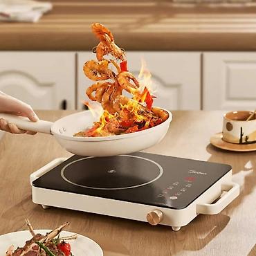 Электрические плиты: Электроплита Функциональная электроплита Midea по спец цене - за 3500 — 9