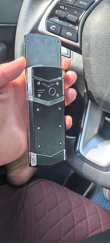 Уюлдук телефондор жана аксессуарлар: Vertu Aster, Колдонулган, < 2 ГБ, түсү - Кара, 2 SIM — 2