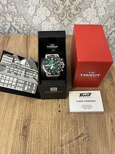 sport geyimler: Новый, Наручные часы, Tissot, цвет - Зеленый — 2