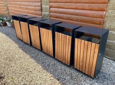 Tullantı qabları: Metal EN MMC olaraq istədiyiniz forma və ölçüde demir işlerinin — 11