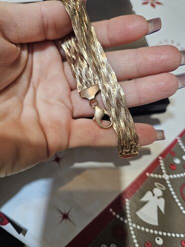 Boyunbağılar: Qızılı rəngli çoxsıralı zəncir/kolye - Material: metal ərintisi — 2