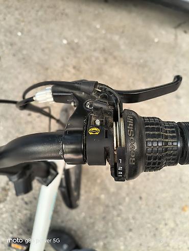 velosiped cross: BTWIN firma alüminium qatlanan velosiped. Portuqaliya istehsalıdır. 20 — 8