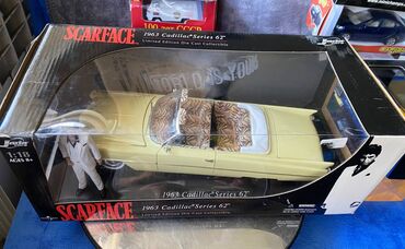 Avtomobil modelləri: Cadillac, 1963 il, 1:18, Dəmir, Ödənişli çatdırılma — 2
