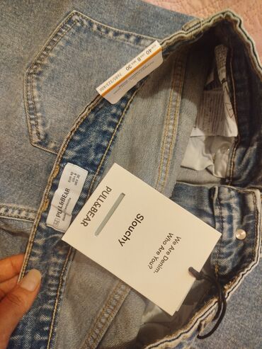 Cinslər, PULL&BEAR, L (EU 40), rəng - Göy