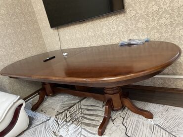 высокий стол: Ашкана үчүн үстөл, Колдонулган, Oval, Бүктөлүүчү