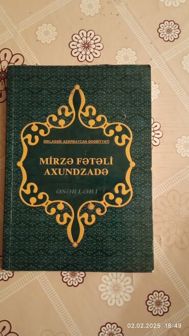 Bədii ədəbiyyat: Mirzə Fətəli Axundzadə əsərləri kitabı satilir təcili