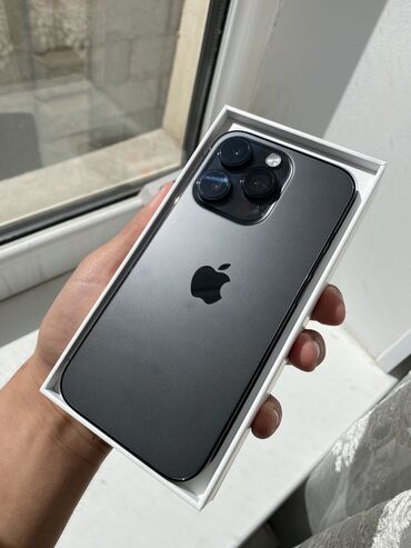 бу айфон бишкек: IPhone 14 Pro, Б/у, 128 ГБ, Black Titanium, Чехол, Кабель, Коробка, 83 %