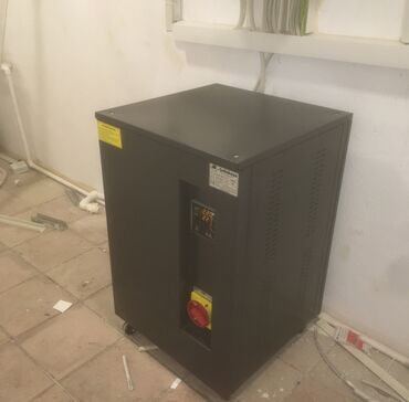 Zərərvericilərə qarşı mübarizə aparatları: Stabilizator 25kVa (220), uch ay ishleyib, ela veziyyetde