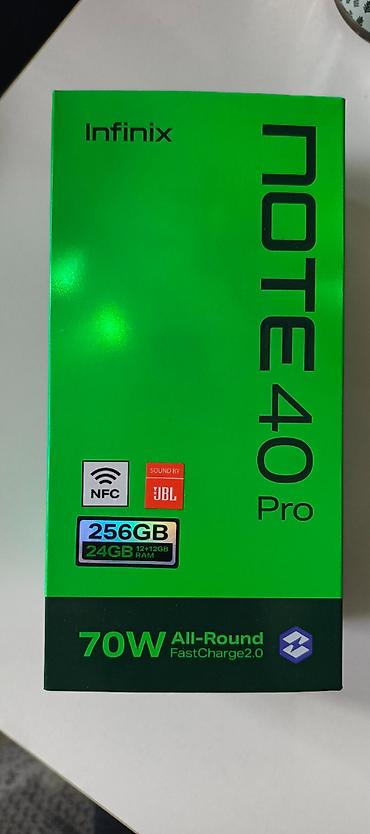 infinix note 40 pro: Infinix Note 40 Pro, 256 GB, rəng - Yaşıl — 7