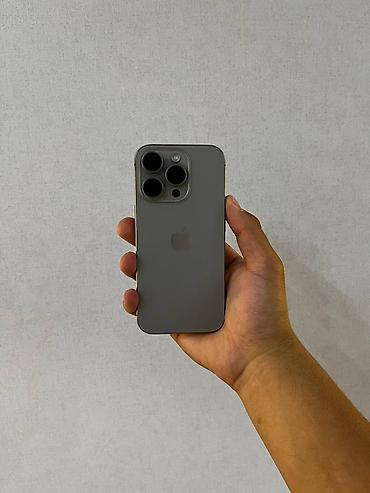 Apple iPhone: IPhone 16 Pro, Б/у, 256 ГБ, Черный, 84 % — 5