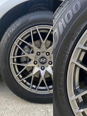 diska: İşlənmiş Disk təkər Hyundai 215 / 55 / R 17, 5 Boltlu — 2