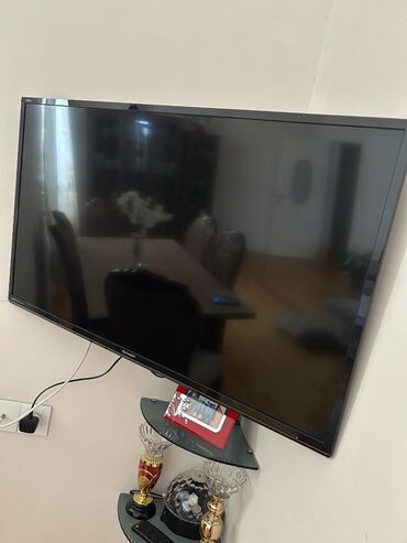 hdmi av: İşlənmiş Televizor Sharp Led 43" FHD (1920x1080), Ödənişli çatdırılma