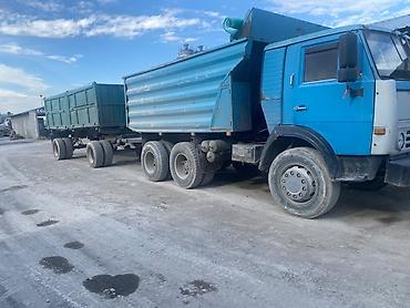 кавасаки вулкан: Самосвальный автопоезд на базе КАМАЗ с прицепом-самосвалом — 7