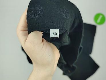 hm dzwony materialowe: Spodnie materiałowe damskie, rozmiar L — 4