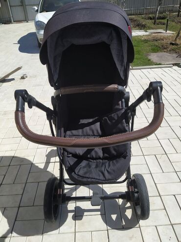 детские коляски в бишкеке фото цены: Коляска, цвет - Коричневый, Б/у