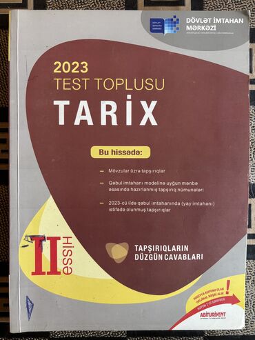 Elektrik nəqliyyatı: Azərbaycan Tarixi Testlər 11-ci sinif, DİM, 2-ci hissə, 2023 il