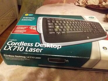 VAZ (LADA): Logitech Cordless Desktop LX710 Laser – simsiz klaviatura və siçan