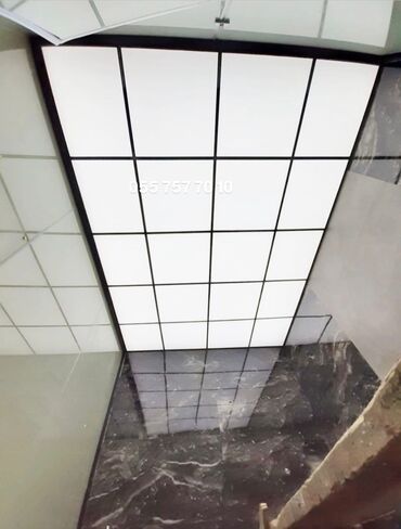 Asma tavanlar: “Asma tavan" catdirma qurasdirma pulsuz Yüksək keyfyyət-münasib qiymet — 12