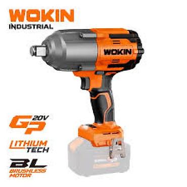 smart açar: WOKIN Akkumulyatorlu Qayka Burağan – 20V (Model 621303) Peşəkar — 1
