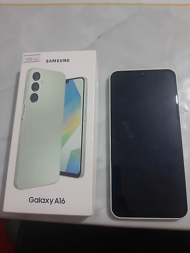 корпус бишкек: Samsung Galaxy A16, Жаңы, 128 ГБ, түсү - Жашыл, 1 SIM — 4