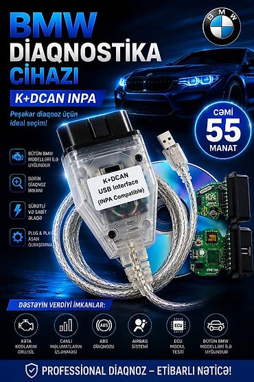 kia 2006: Bmw inpa k dcan diaqnostika cihazı . 🚩 Bmw inpa k+dcan (göy rəngdə) 1 — 2